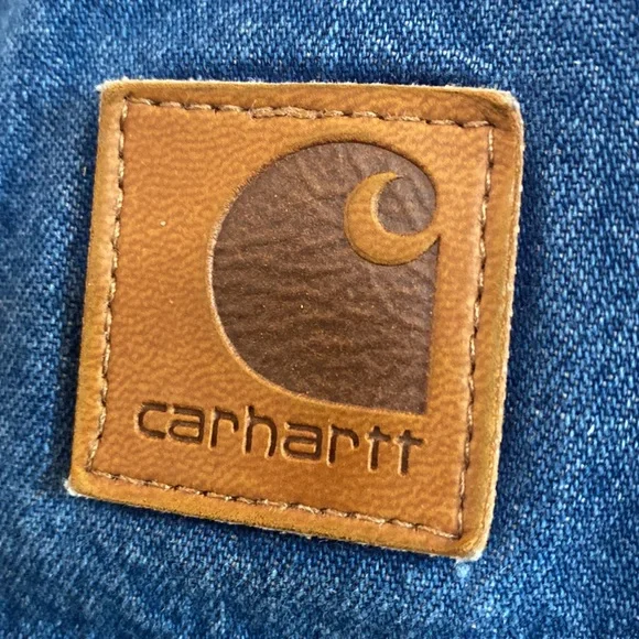 Vintage 90’s Carhartt lined denim - Picture 3 of 13